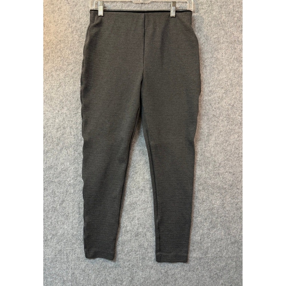 Banana Republic Womens High Rise Skinny Pants Gray Pull On Ponte Leggings Small